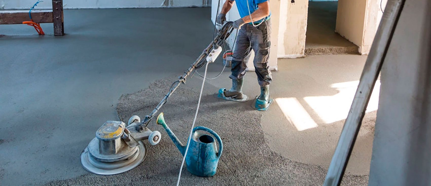 Las ventajas del pulido suelos de cemento