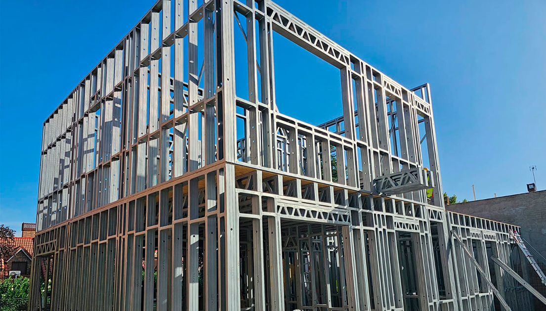 Aplicaciones de las tecnicas de construccion Steel frame y Wood frame